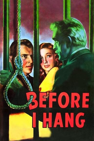 Free subtitles for Before I Hang 1940